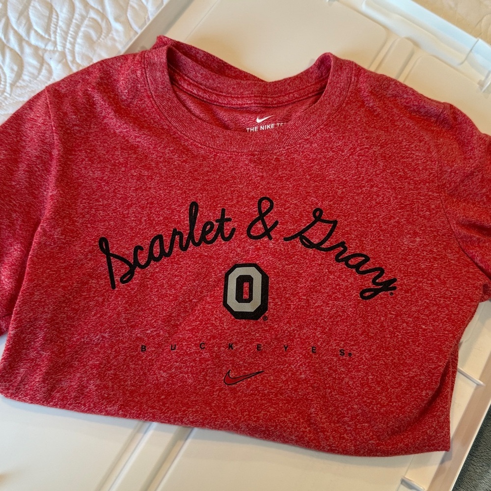 Nike Red Buckeyes Tee